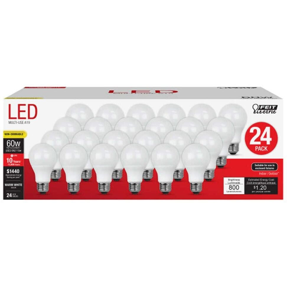 LED A19 E26 WW 60W 2 (Pack of 1)