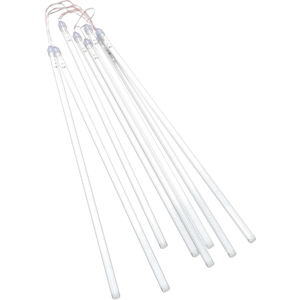 vidaXL Meteor Lights 8 pcs 2 ft Blue 288 LEDs Indoor Outdoor