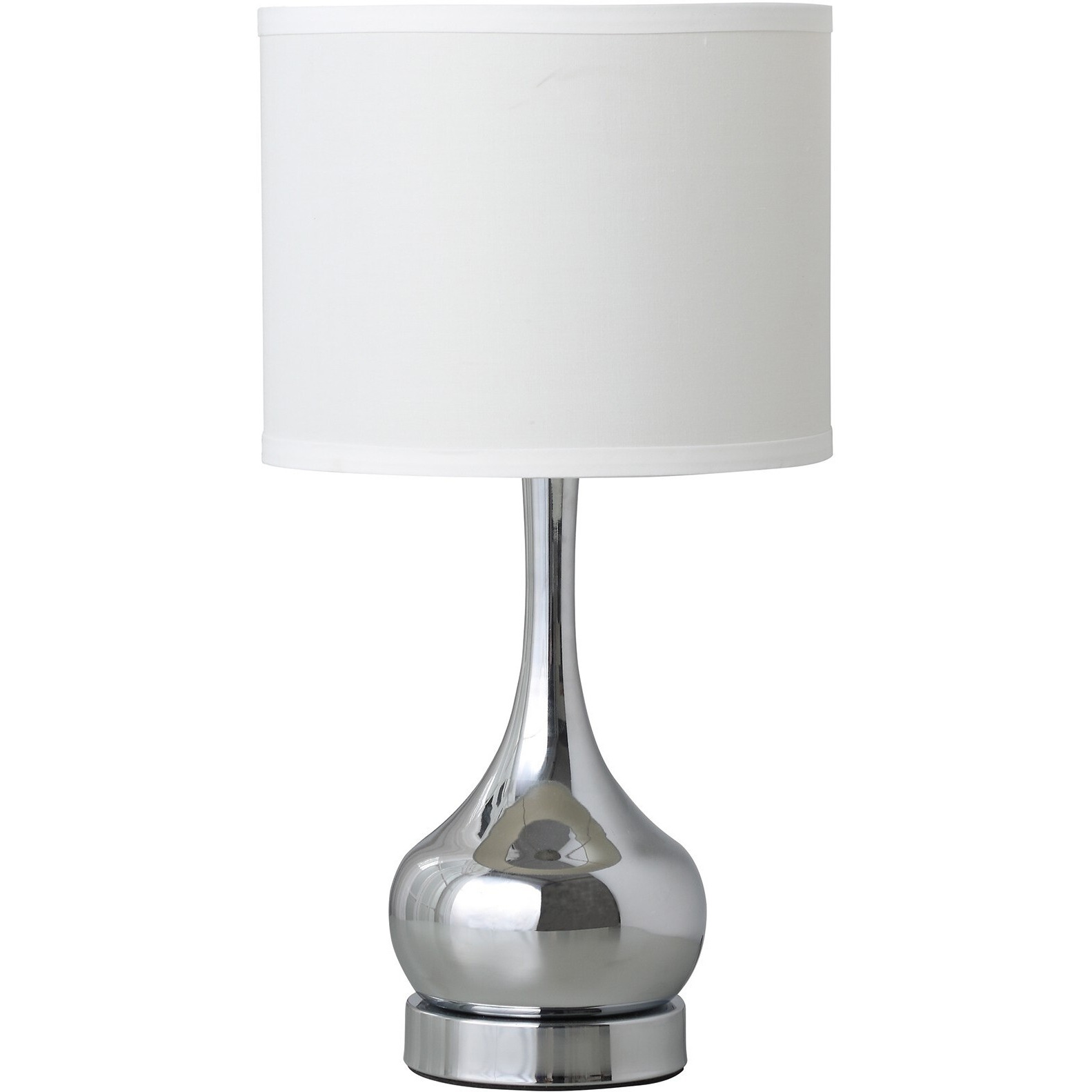 19 Contemporary Silver Metal Table Lamp