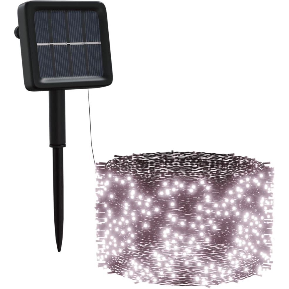 vidaXL Solar Fairy Lights 5 pcs 5x200 LED Warm White Indoor Outdoor
