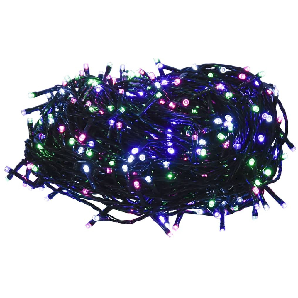 vidaXL LED String with 150 LEDs Pastel Multicolor 49.2' PVC