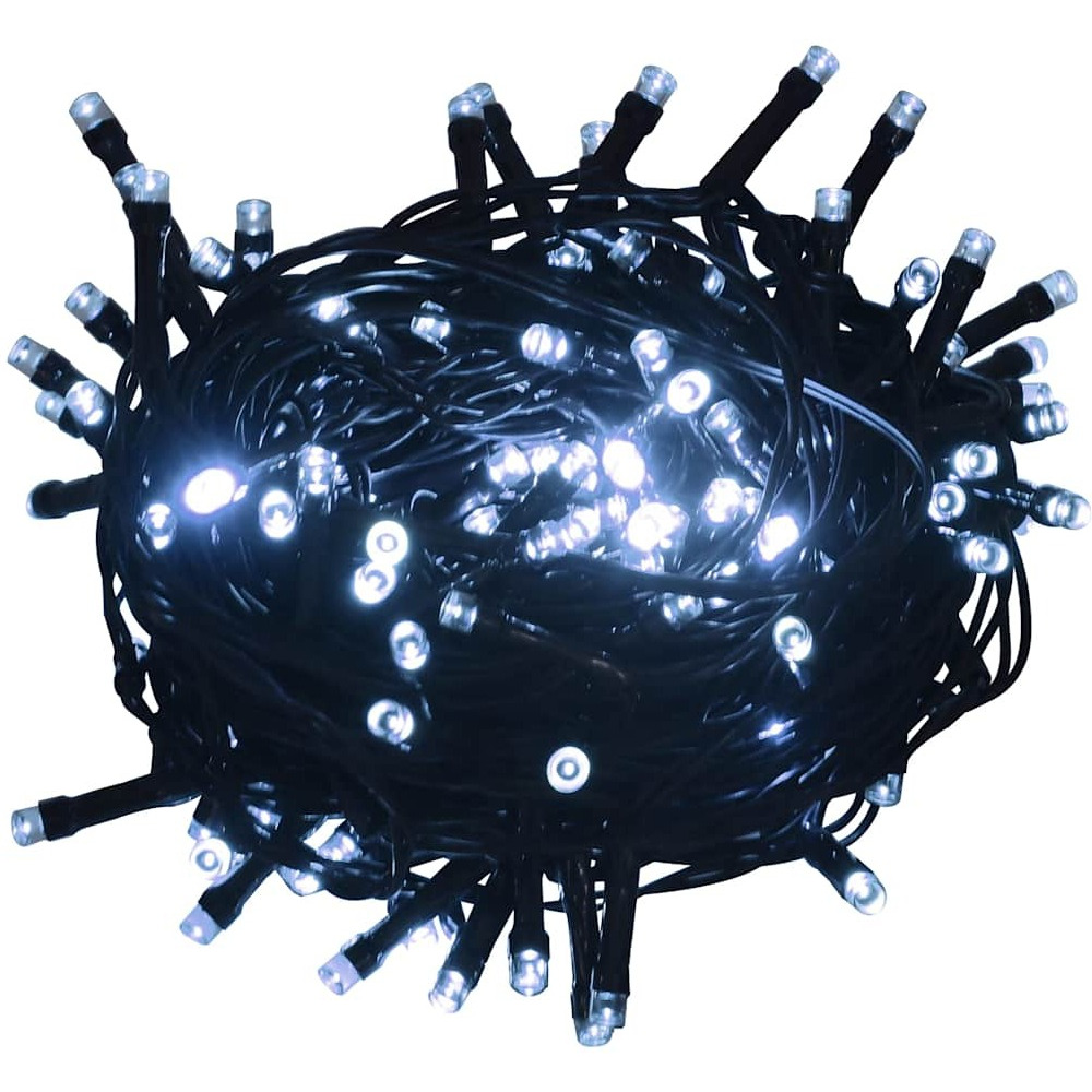 vidaXL LED String with 150 LEDs Cold White 49.2' PVC