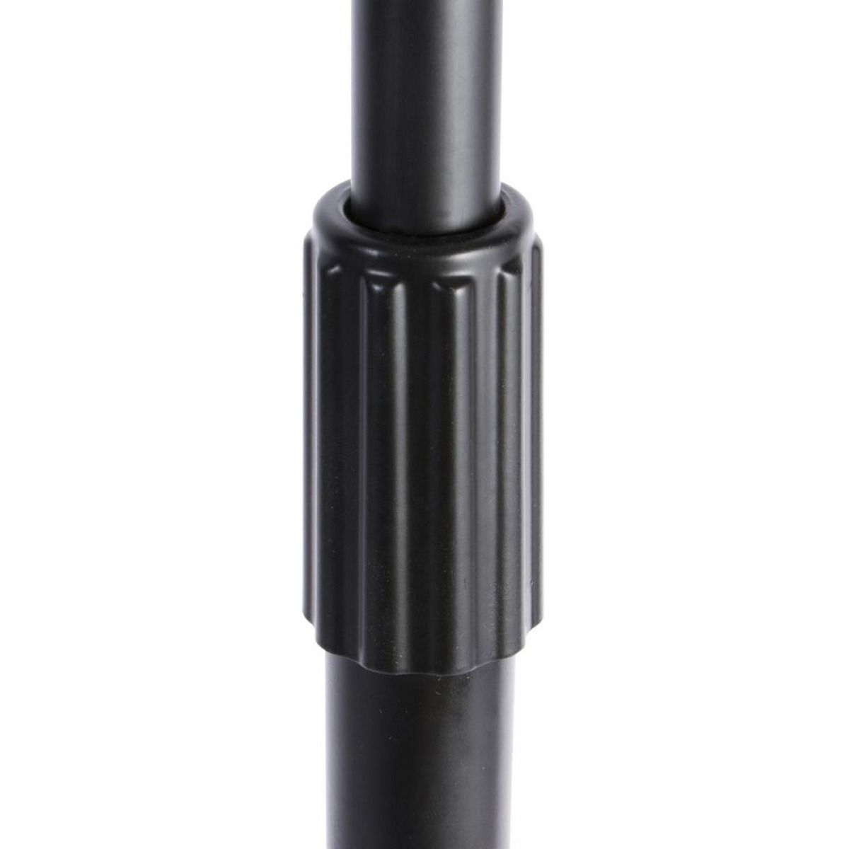 Hex-Base Quarter-Turn Threadless Mic Stand, Black