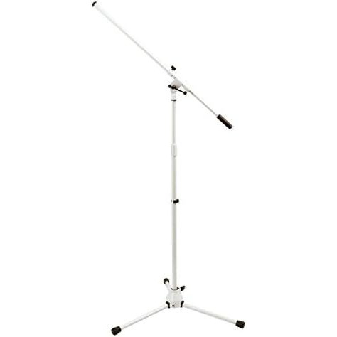 Euro Boom Microphone Stand (White)