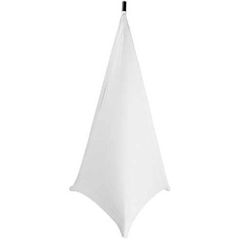Speaker/Lighting  Stand Skirt, White