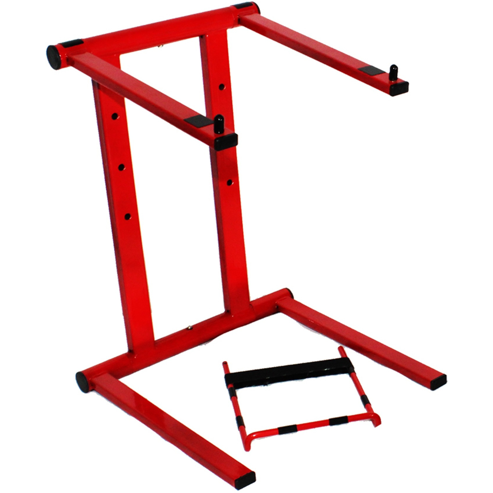 ProX T-LPS600R RED Foldable Portable Laptop Stand W/Adjustable Shelf