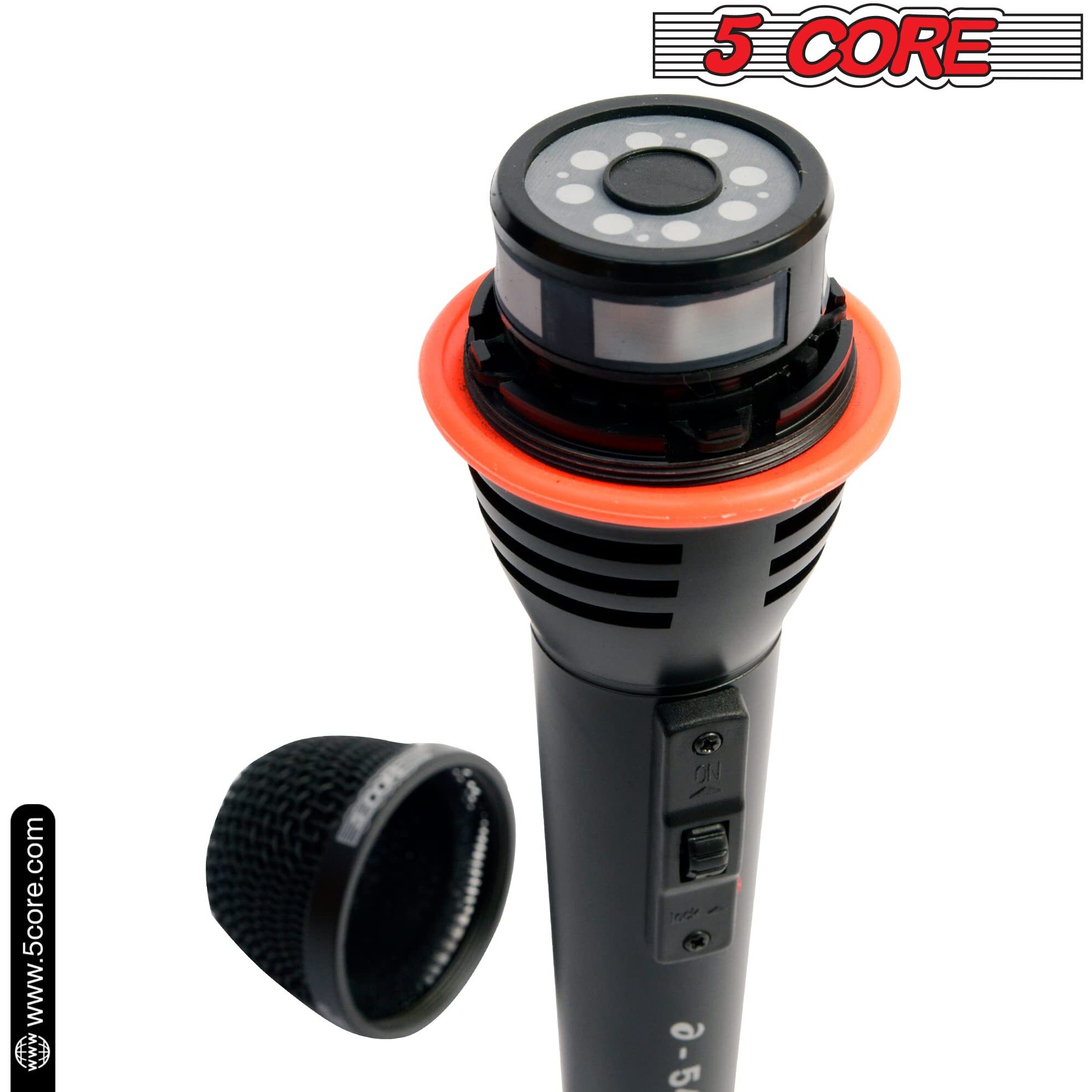 5core Microphone Pro Microfono Dynamic Mic XLR Audio cardiod Vocal Karaoke A-54(D0102H7XUA6)