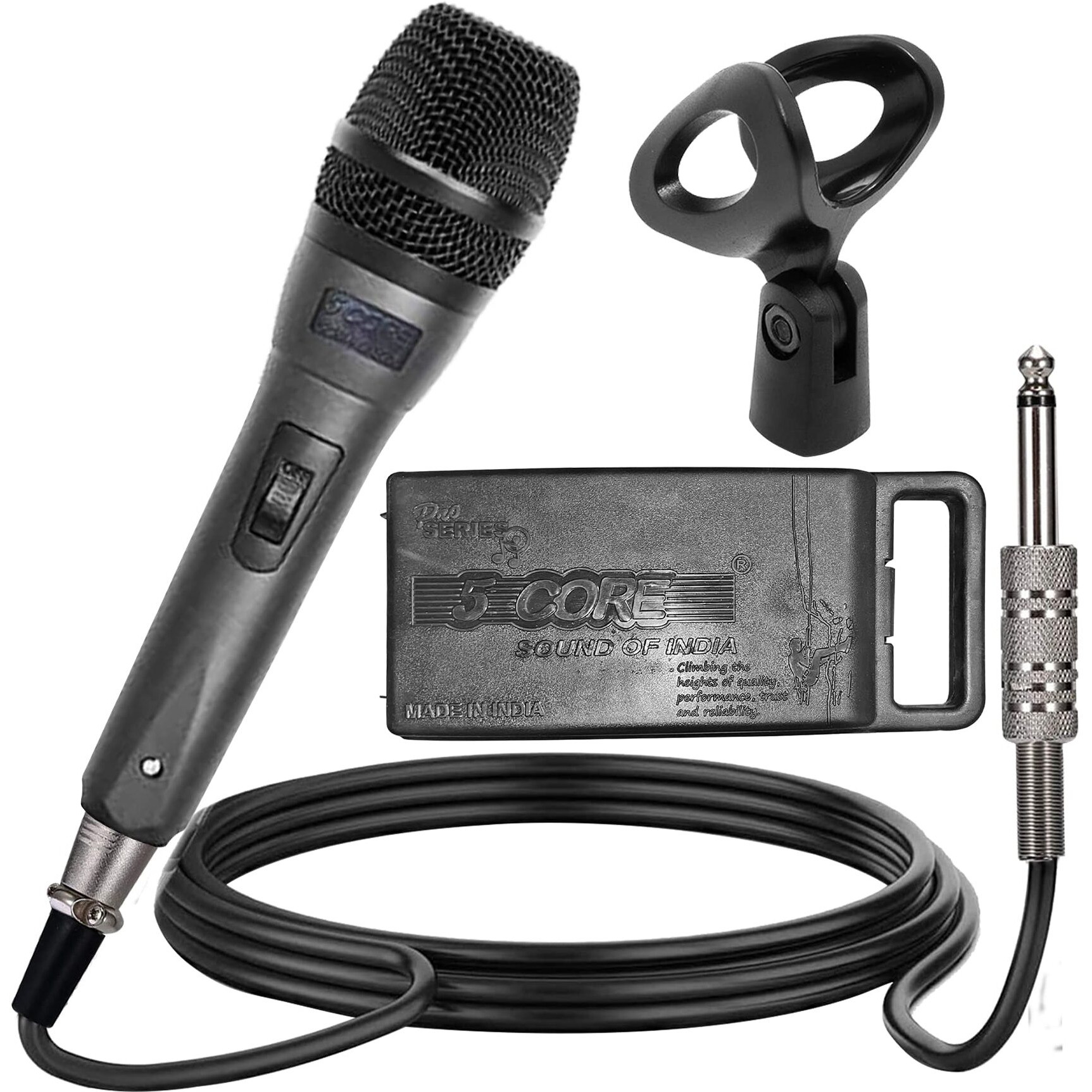 Professional Microphone Audio Dynamic Cardiod Karaoke Singing Wired Mic Music Recording Karaoke Microphone 5 Core ND-32 ARMEX Ratings(D0102HX6B6X.)