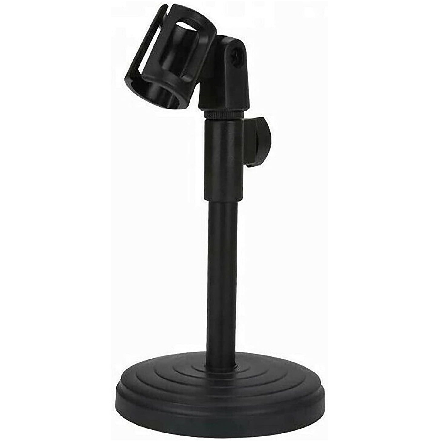 Desktop Microphone Stand Table Desk Mic Holder Stands clip Holder Mount clamp Round Base Podcast Recording 5core MS RBS BOOM Ratings Best Deal(D0102HXSE32)
