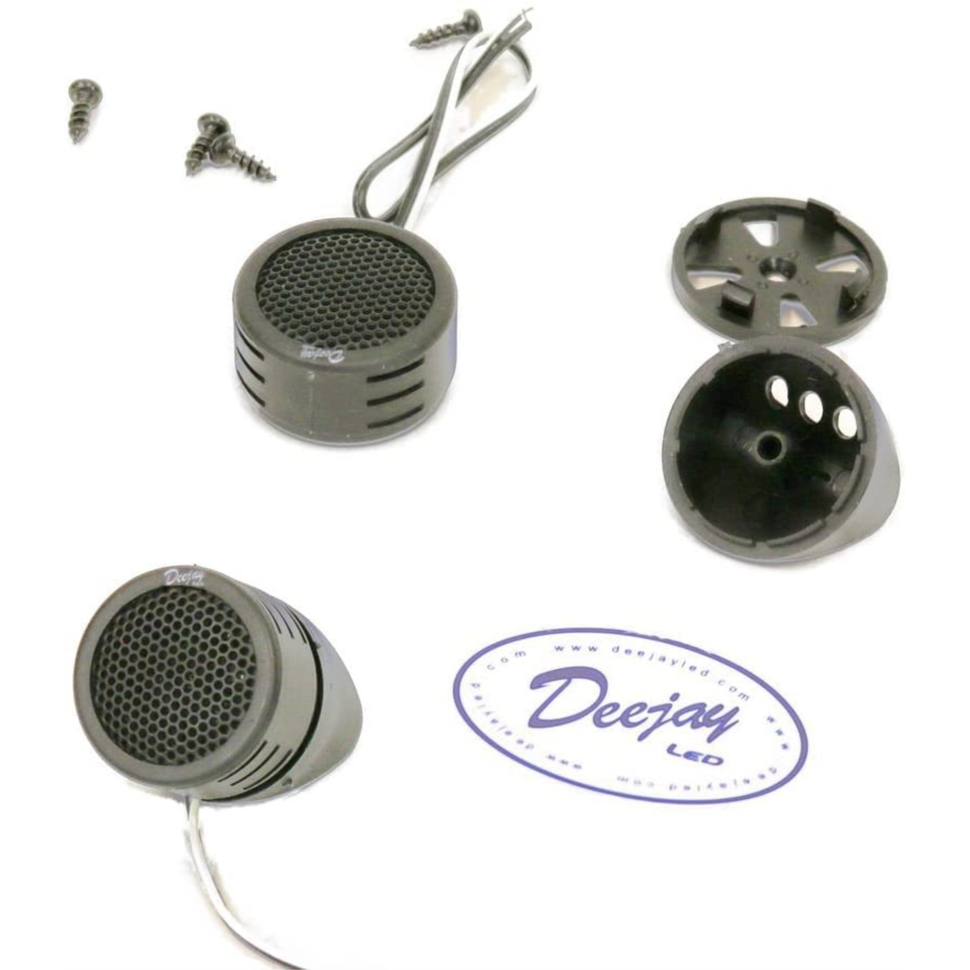 DEEJAYLED PAIR OF SMALL TWEETERS