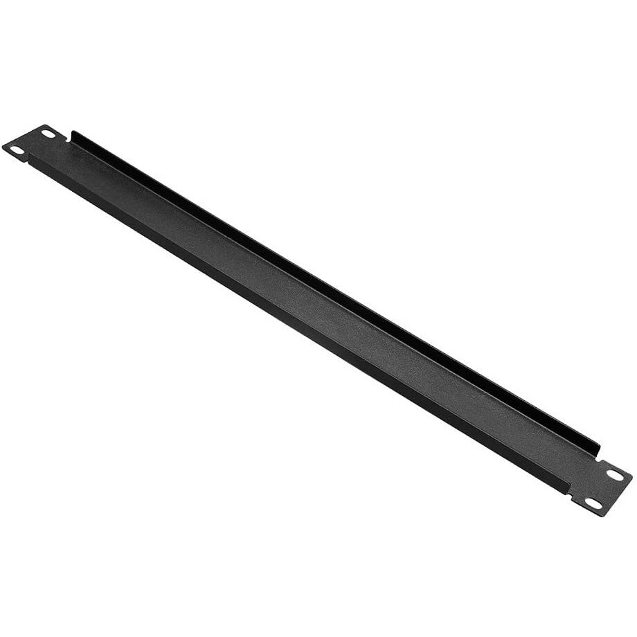 Cmple  Blank 1U Rack Mount Blank Spacer for 19-Inch Wide Server Network Racks or Cabinets, Steel  Black