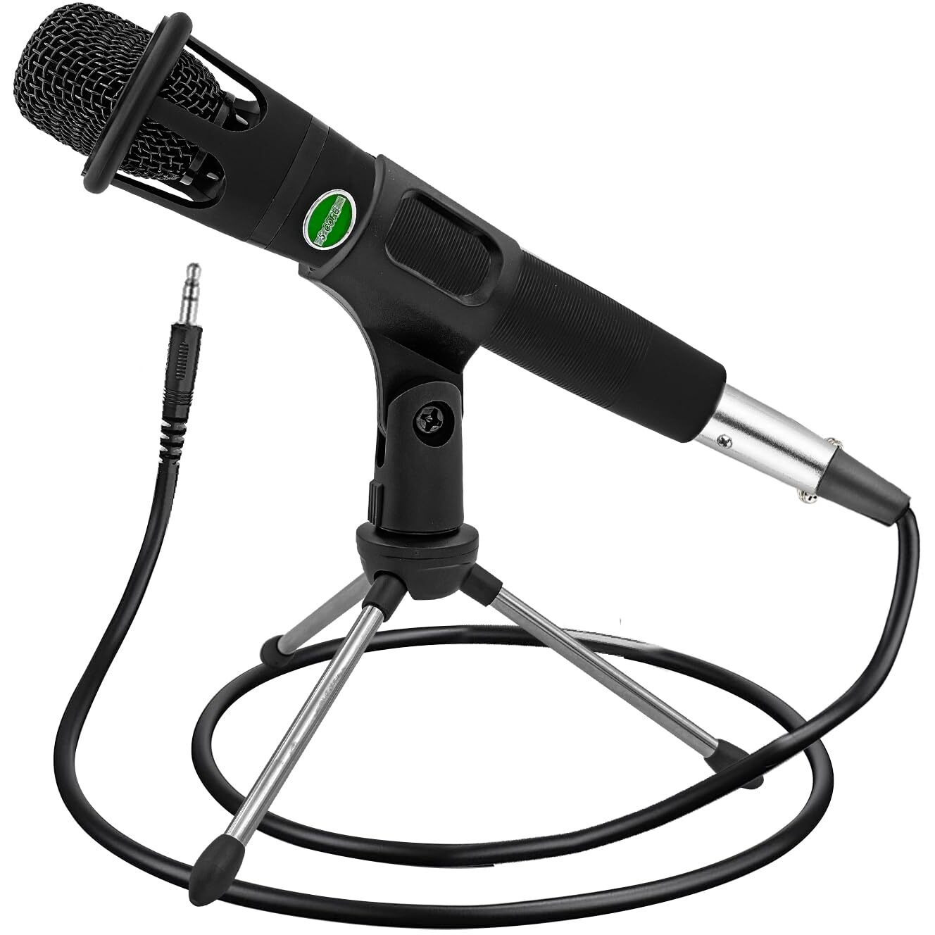 Professional Microphone Audio Dynamic Cardiod Karaoke Singing Wired Mic Music Recording Karaoke Microphone 5 Core MIC Crown Ratings(D0102HX6B1J.)