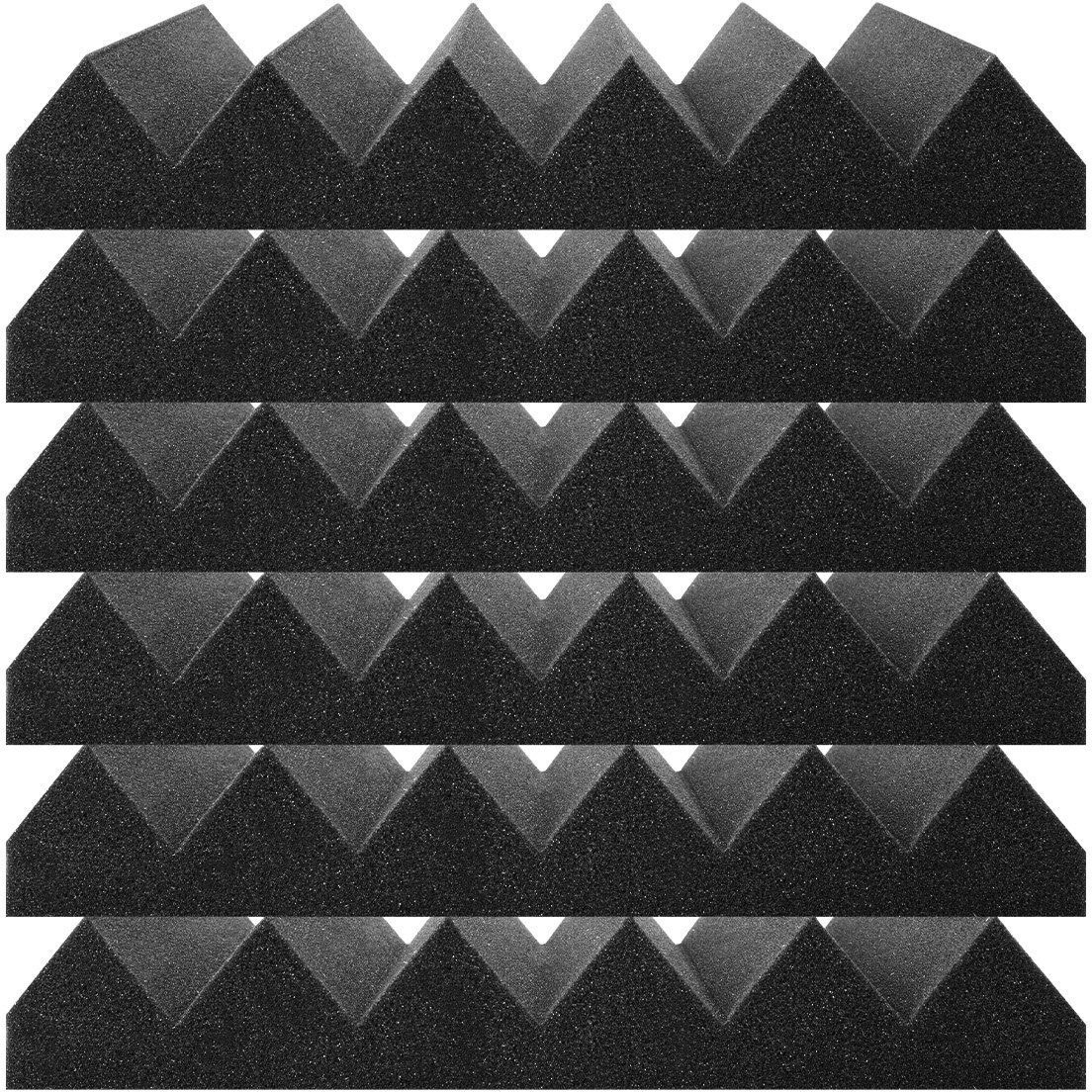 VEVOR Acoustic Foam Panels 36 Pack 12 x 12 x 2 in for Studio Wall and Ceiling