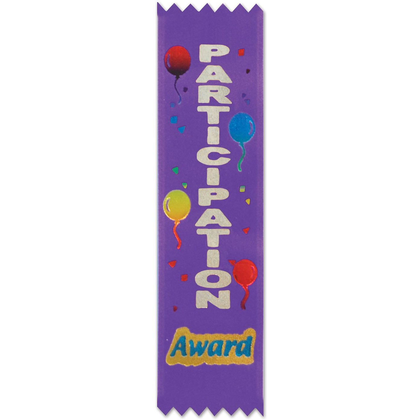 Participation Award Value Pack Ribbons