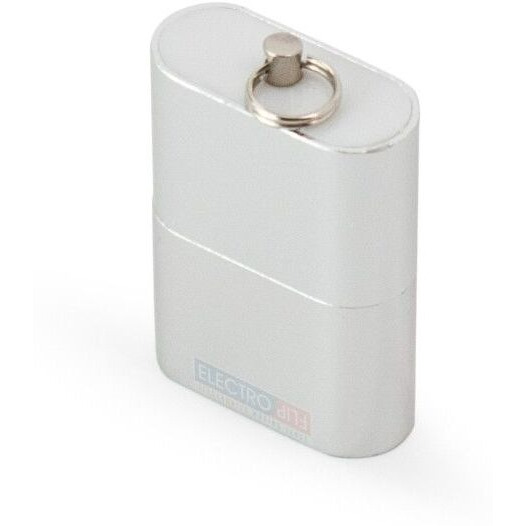 Portable Steel Memory Card Reader with Compact Keychain works for Mac & Windows