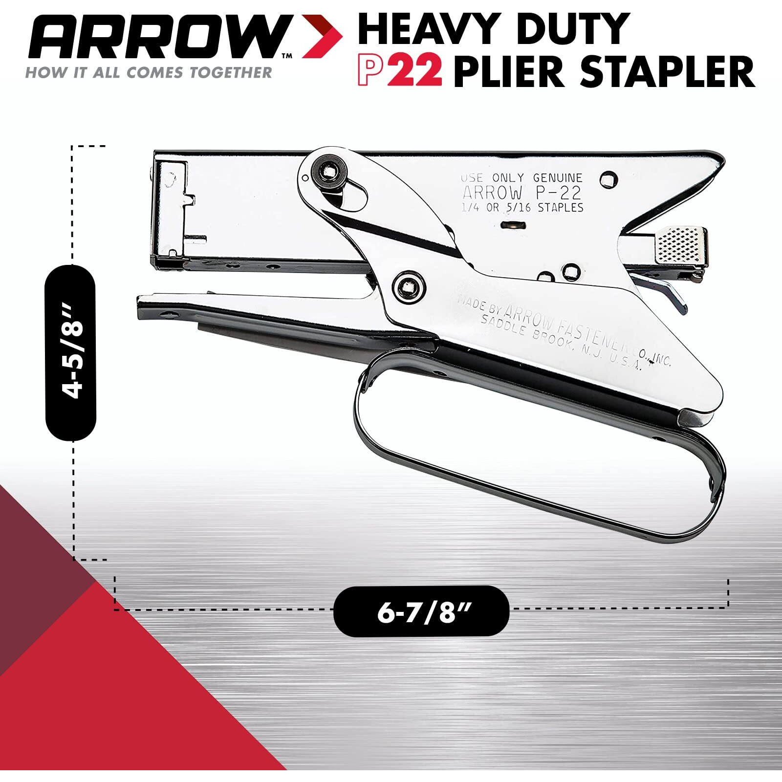 STAPLER ARROW H D PLIER (Pack of 1)