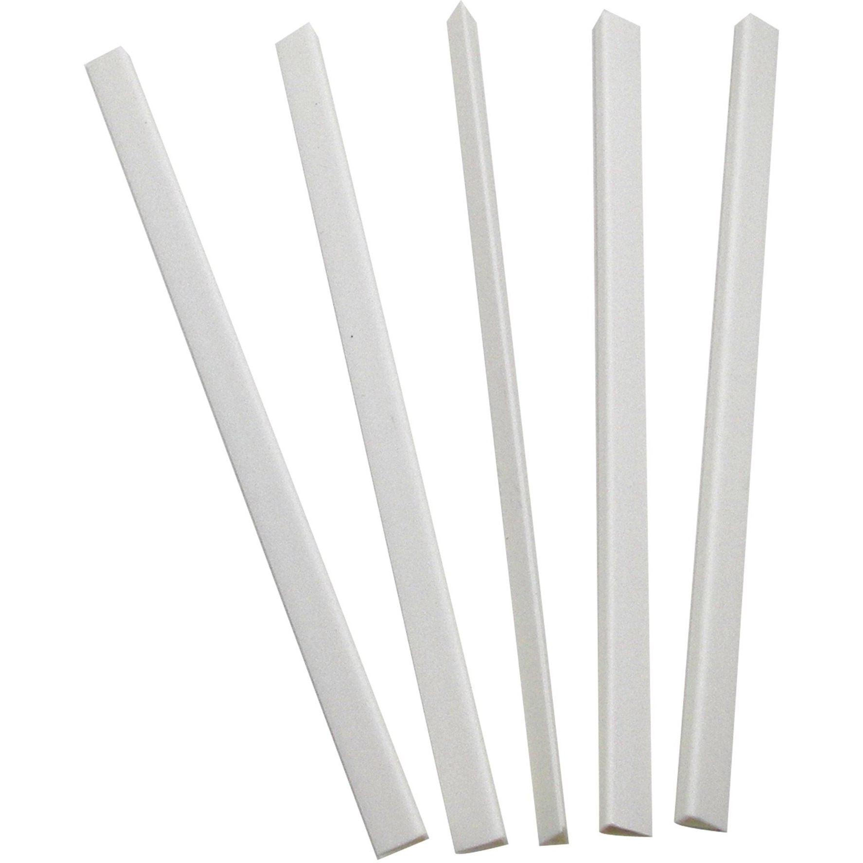 Binding Bars Only, White, 11 x 1/4, 100/BX, 34447