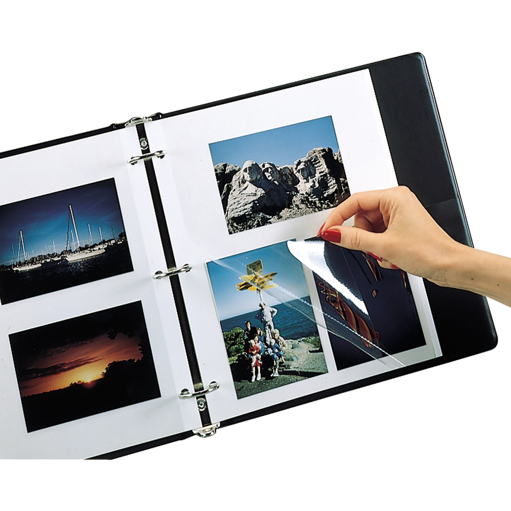 Redi-Mount Photo Mounting Sheets, 11 x 9, 50/BX, 85050