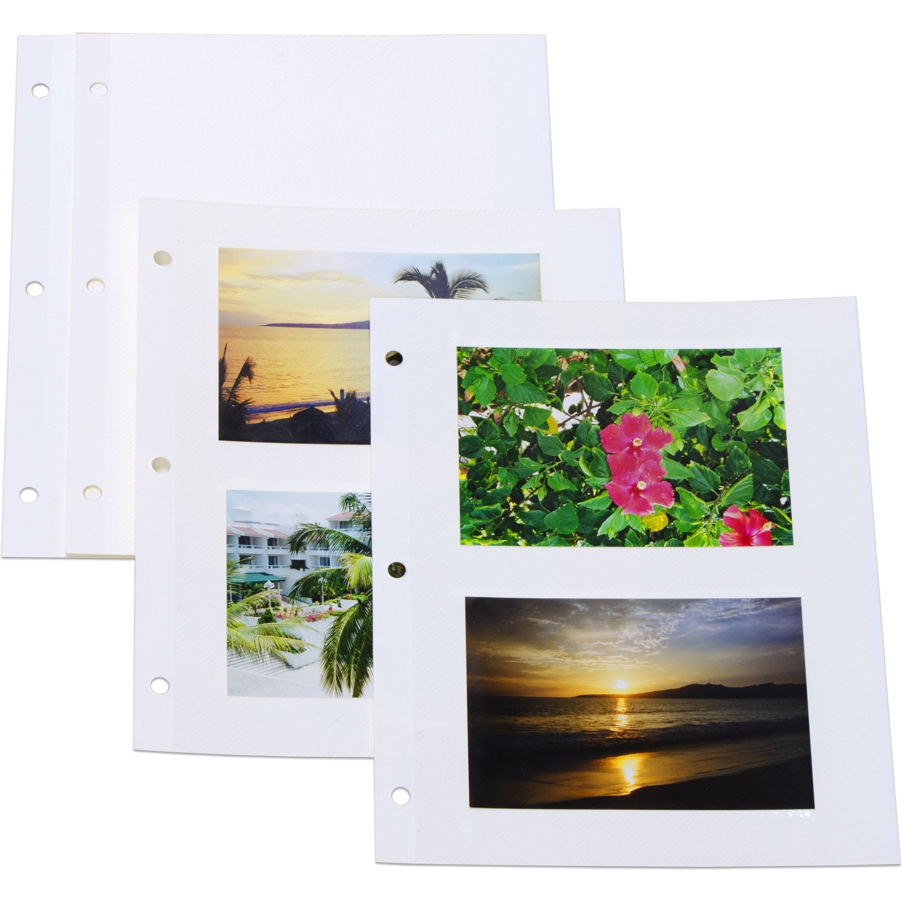 Redi-Mount Photo Mounting Sheets, 11 x 9, 50/BX, 85050