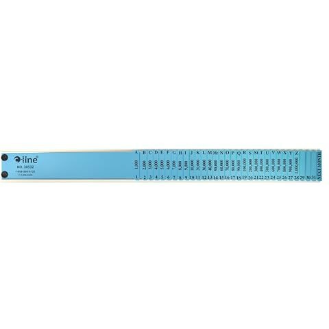General Document Sorter, 2-1/2 x 23-1/2 x 3/4, 1/EA, 30532