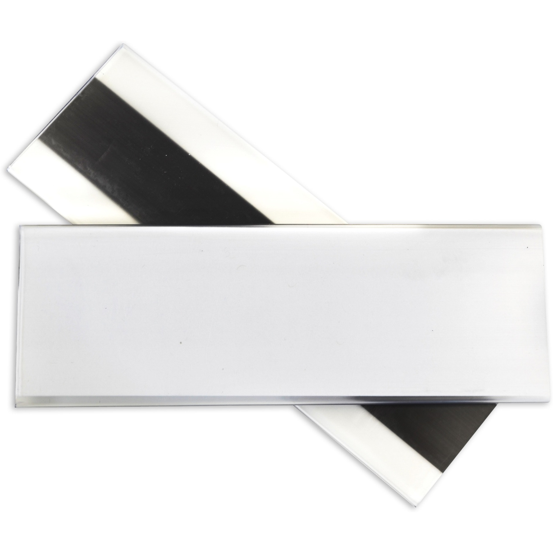 HOL-DEX Magnetic Shelf/Bin Label Holders, 2  inch Magnetic Label Holder, 10/BX, 87247