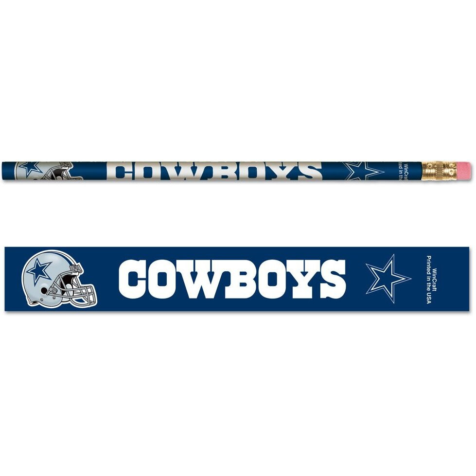 Dallas Cowboys Pencil 6 Pack