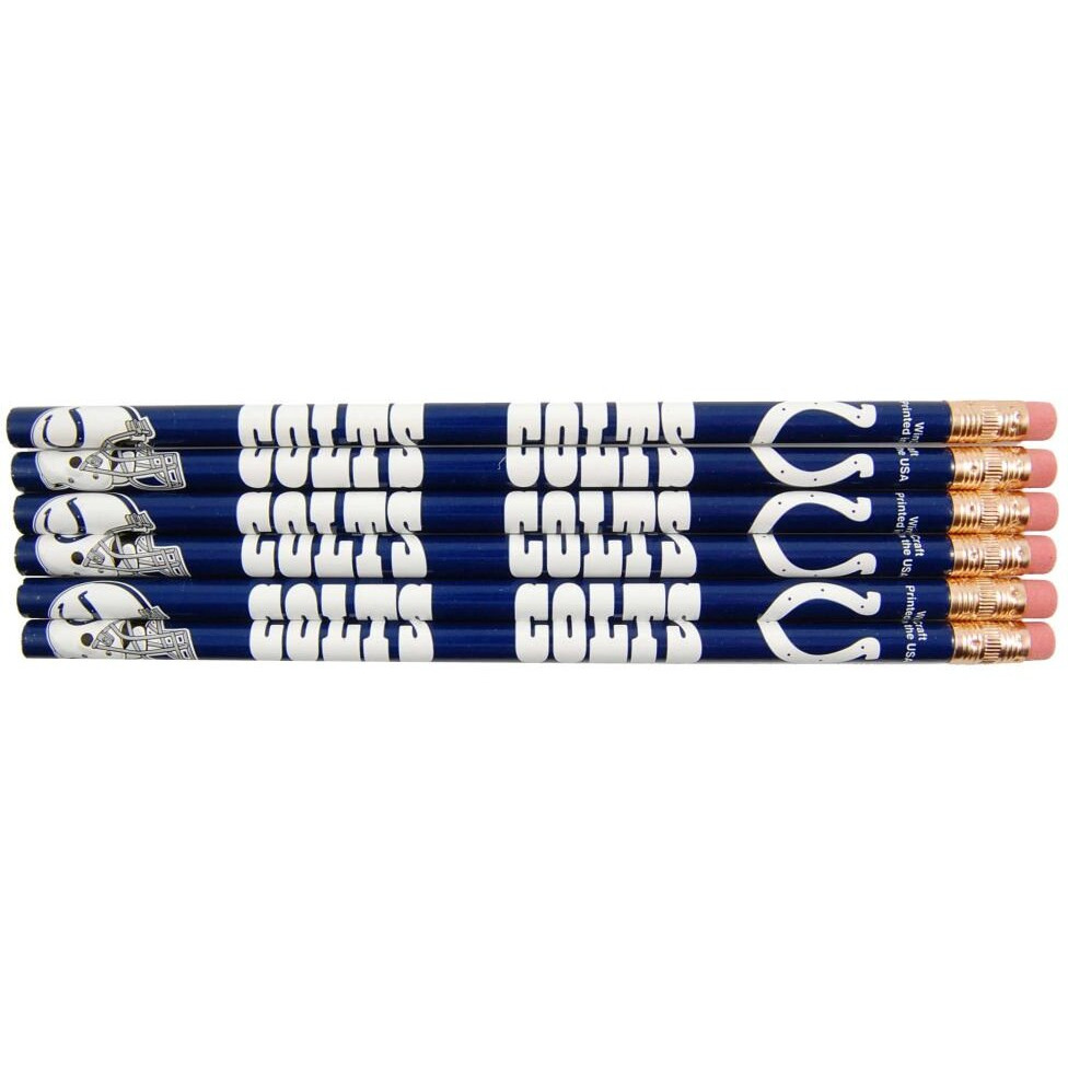 Indianapolis Colts Pencil 6 Pack