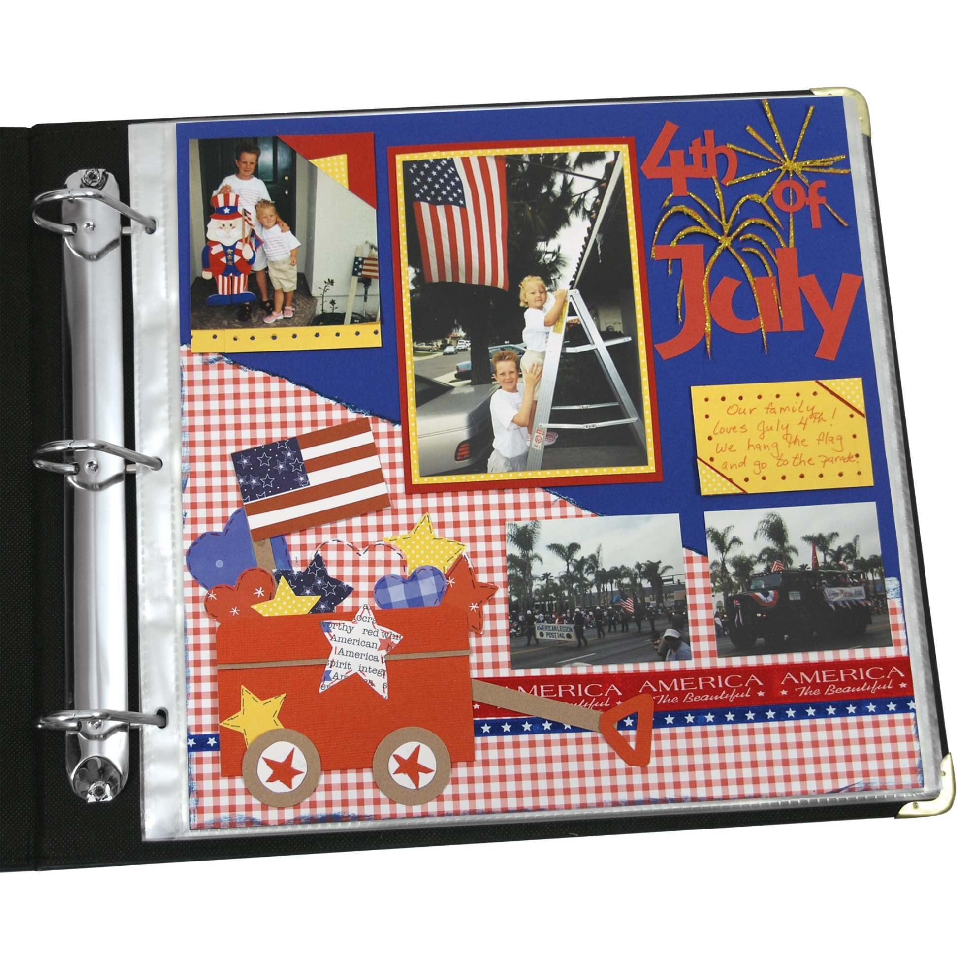 Memory Book - 12 x 12 Scrapbook Page Protectors, top loading, clear, 50/BX, 62227