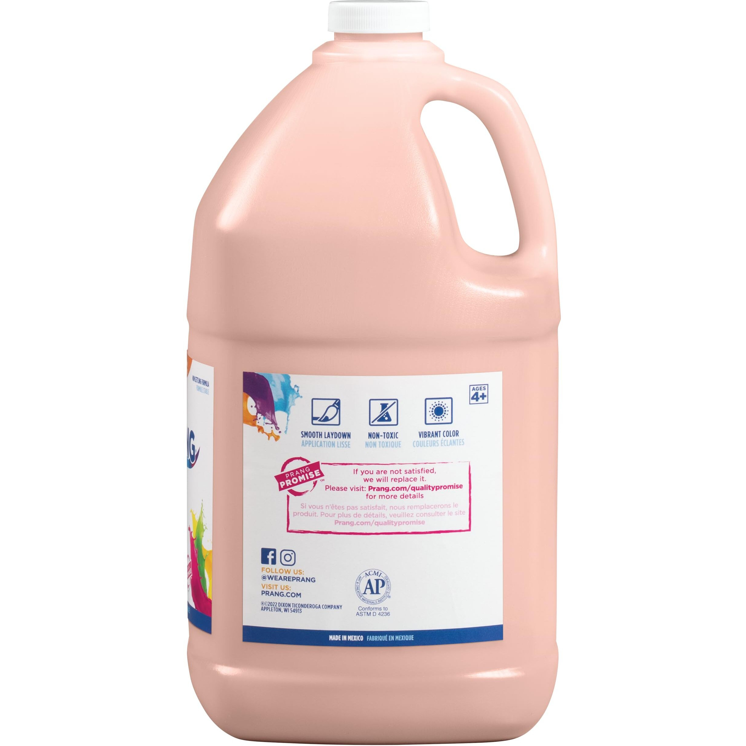 Prang Liquid Tempera Paint - 1 gal - 1 Each - Peach