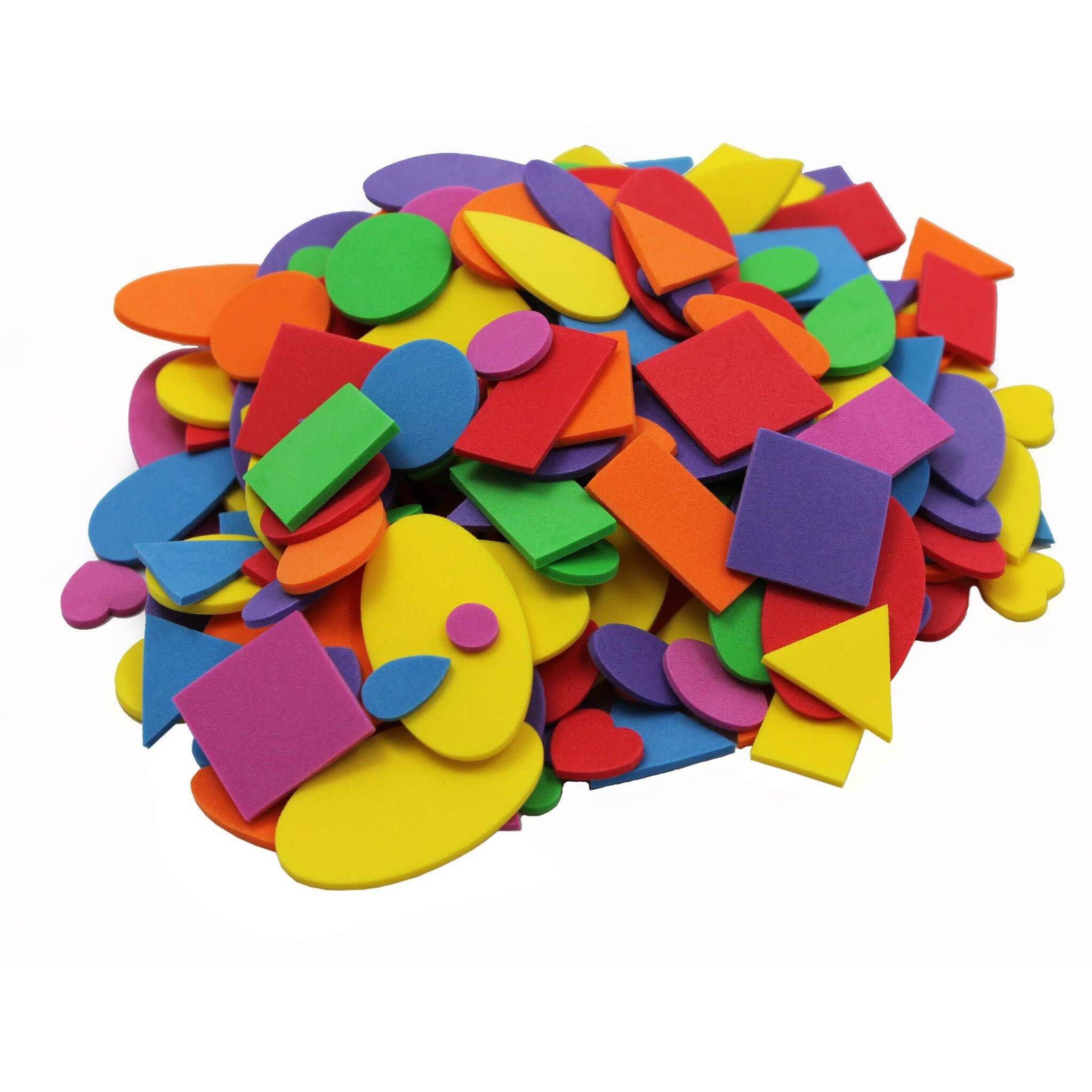 FOAM SHAPES ASST COLORS 720 PCS