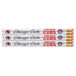 Chicago Cubs Pencil 6 Pack