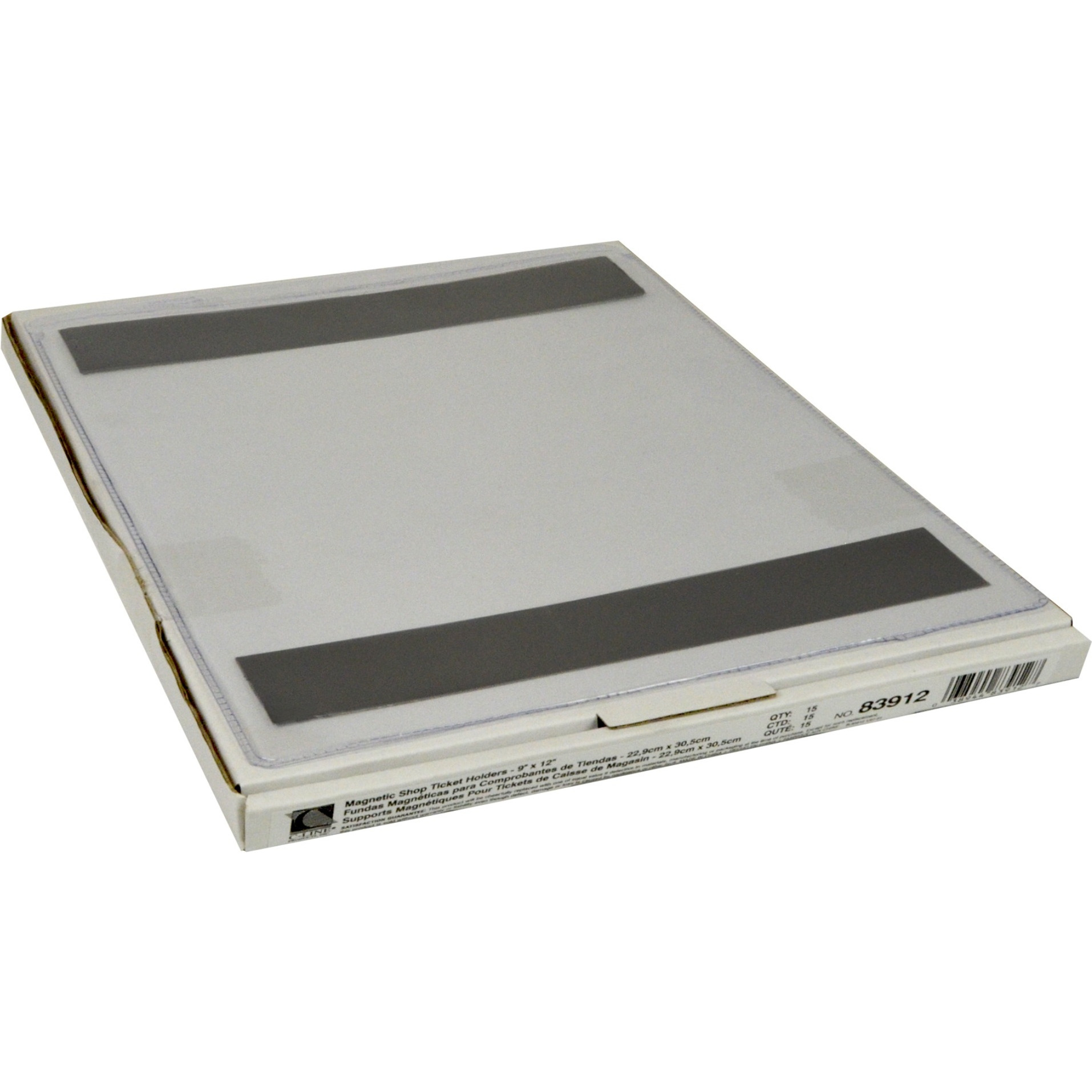 Magnetic Shop Ticket Holder, 9 x 12, 15/BX, 83912