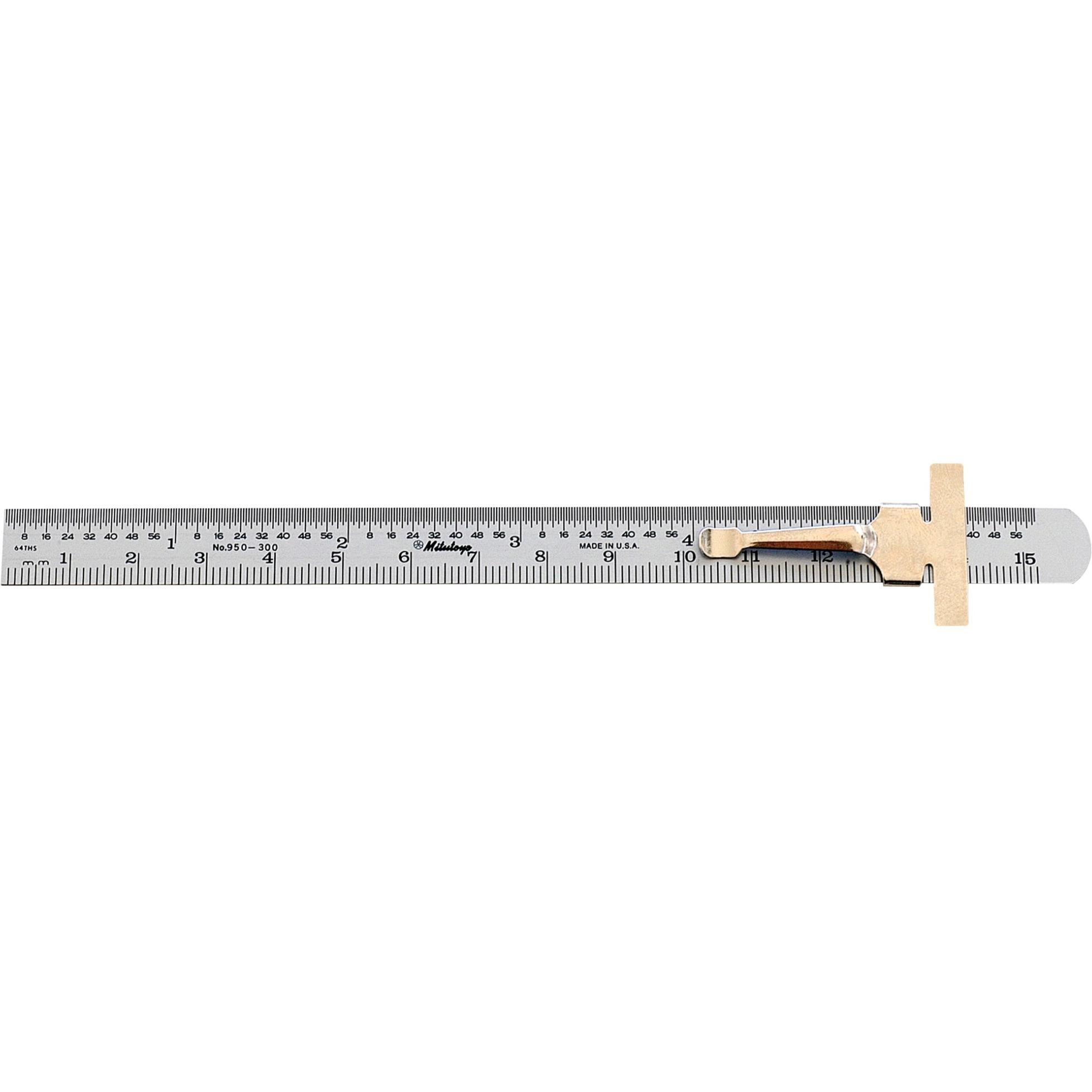 Steel Rule, Pocket, 6 Inx150mm, 1/2 InW