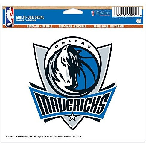 Dallas Mavericks Decal 5x6 Color