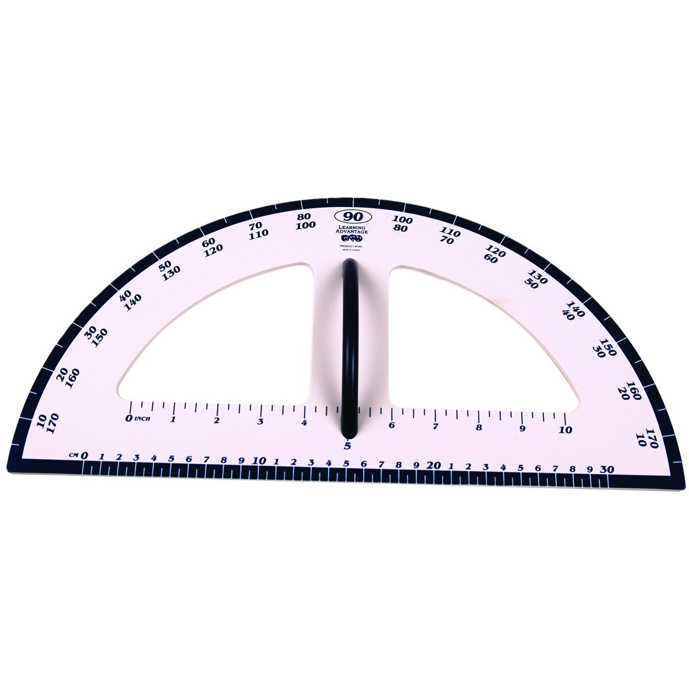 DRY ERASE MAGNETIC PROTRACTOR