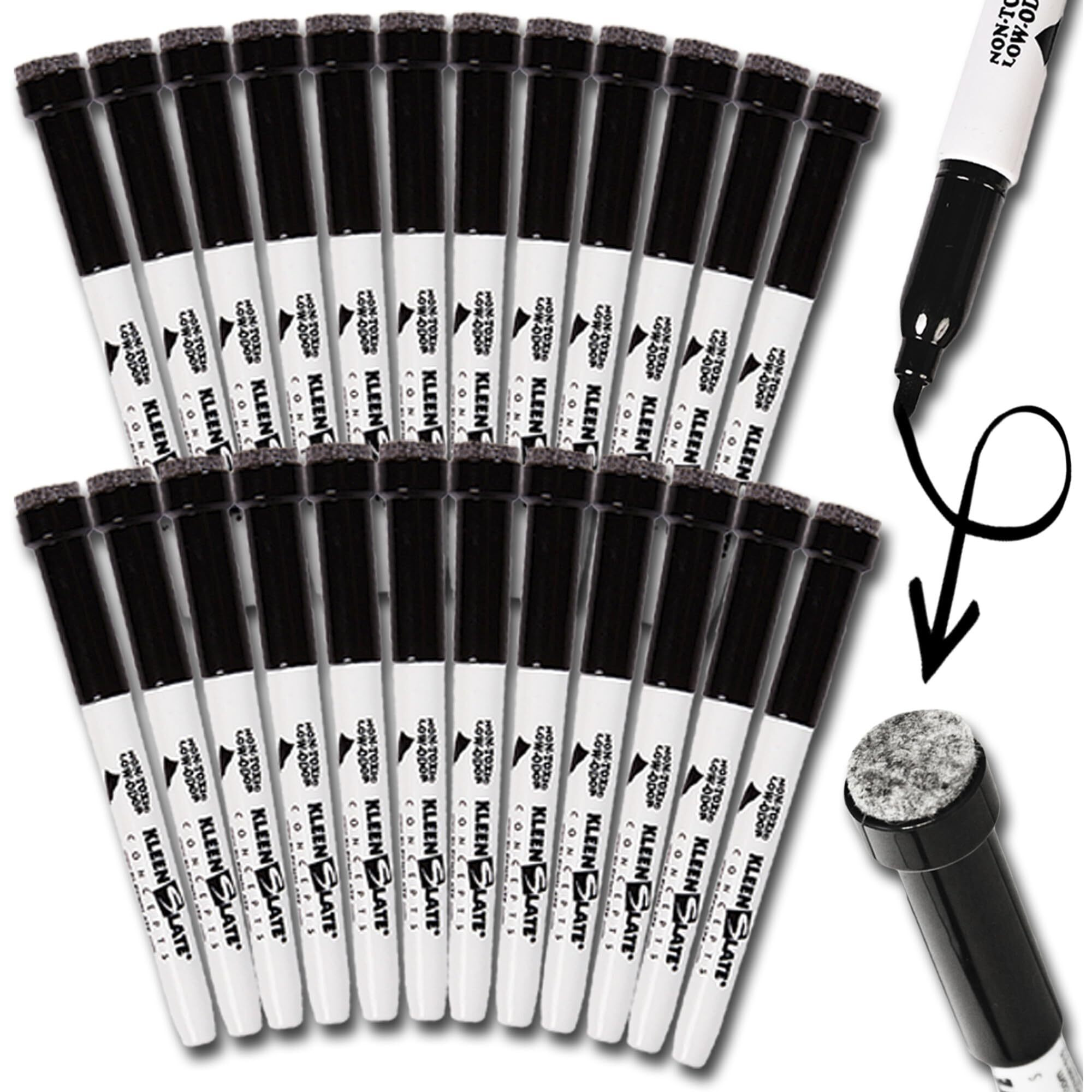 KLEENSLATE REPLACEMENT MARKERS 24PK