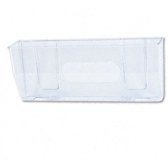 Deflecto Magnetic DocuPocket - 1 Compartment(s) - 6.4" Height x 15" Width x 3" Depth - Clear - Plastic - 1 Each