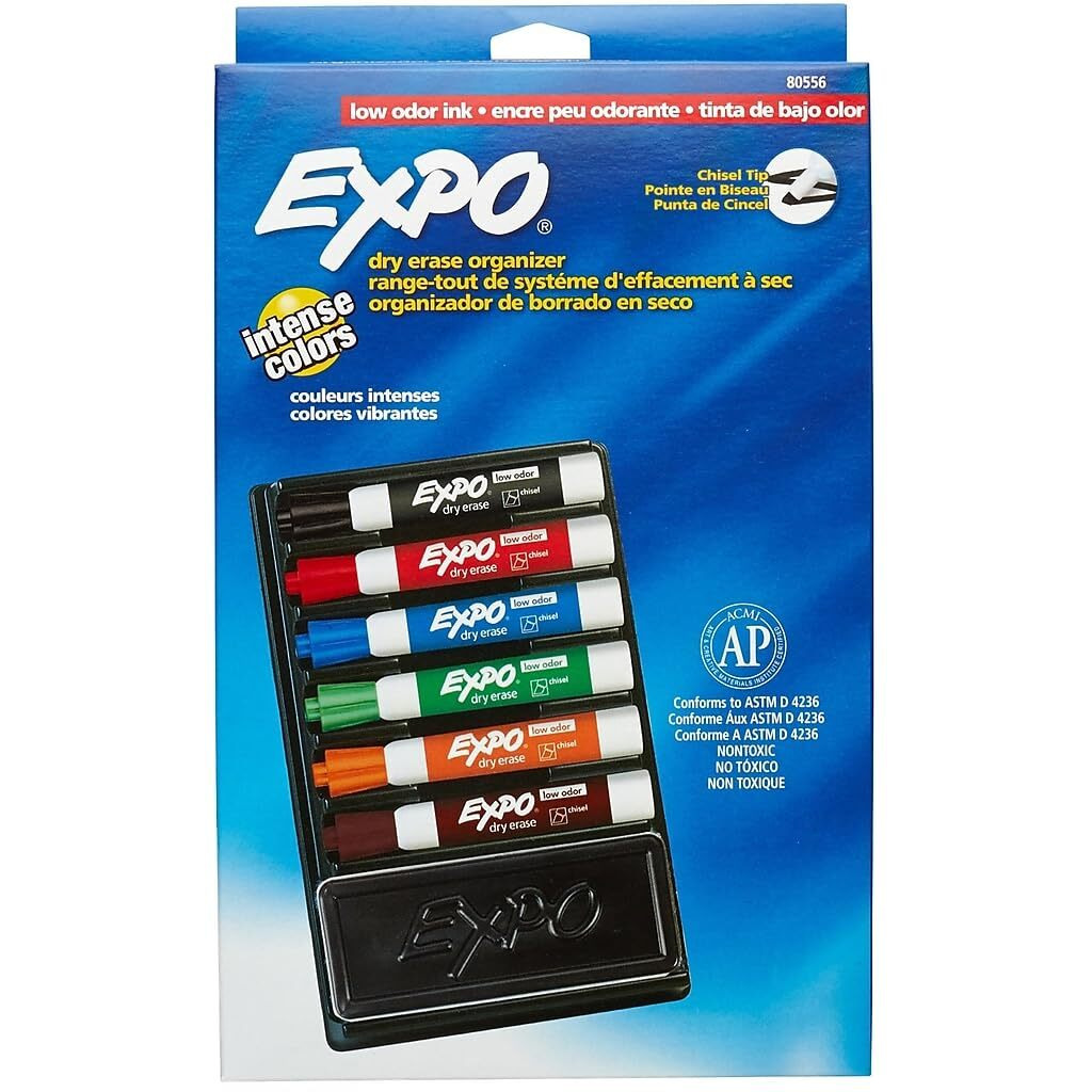 EXPO LOW ODOR 6 MARKER ORGANIZERS