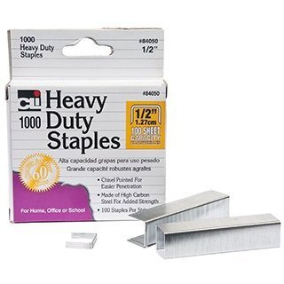 EXTRA HEAVY DUTY STAPLES 1/2