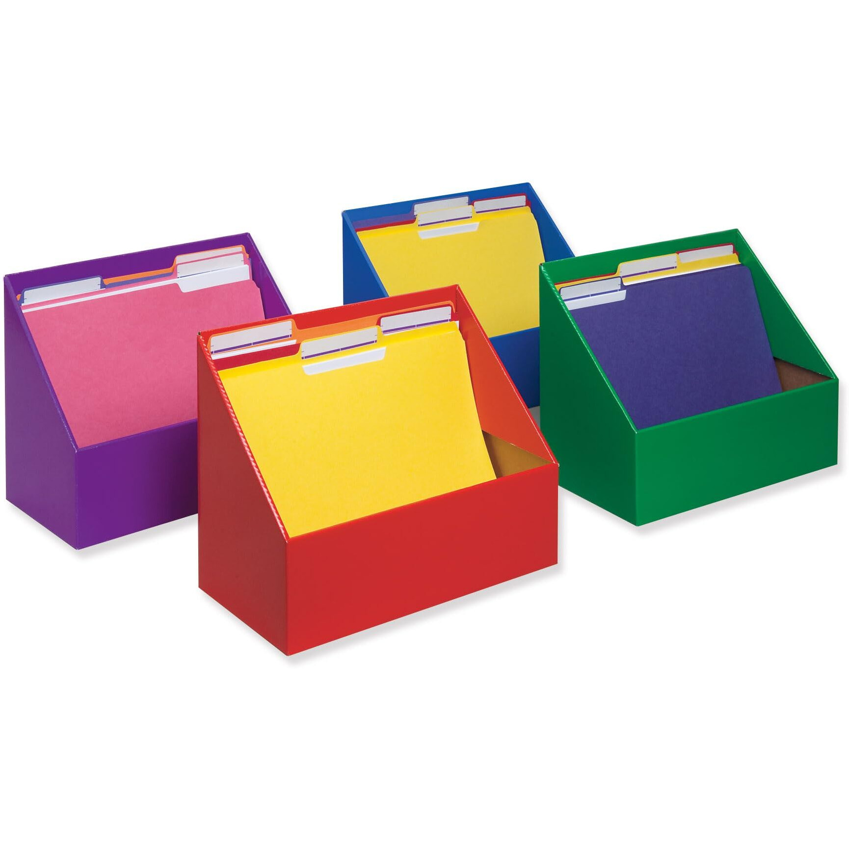Classroom Keepers Folder Holder Assortment - Assorted - 4 / Set