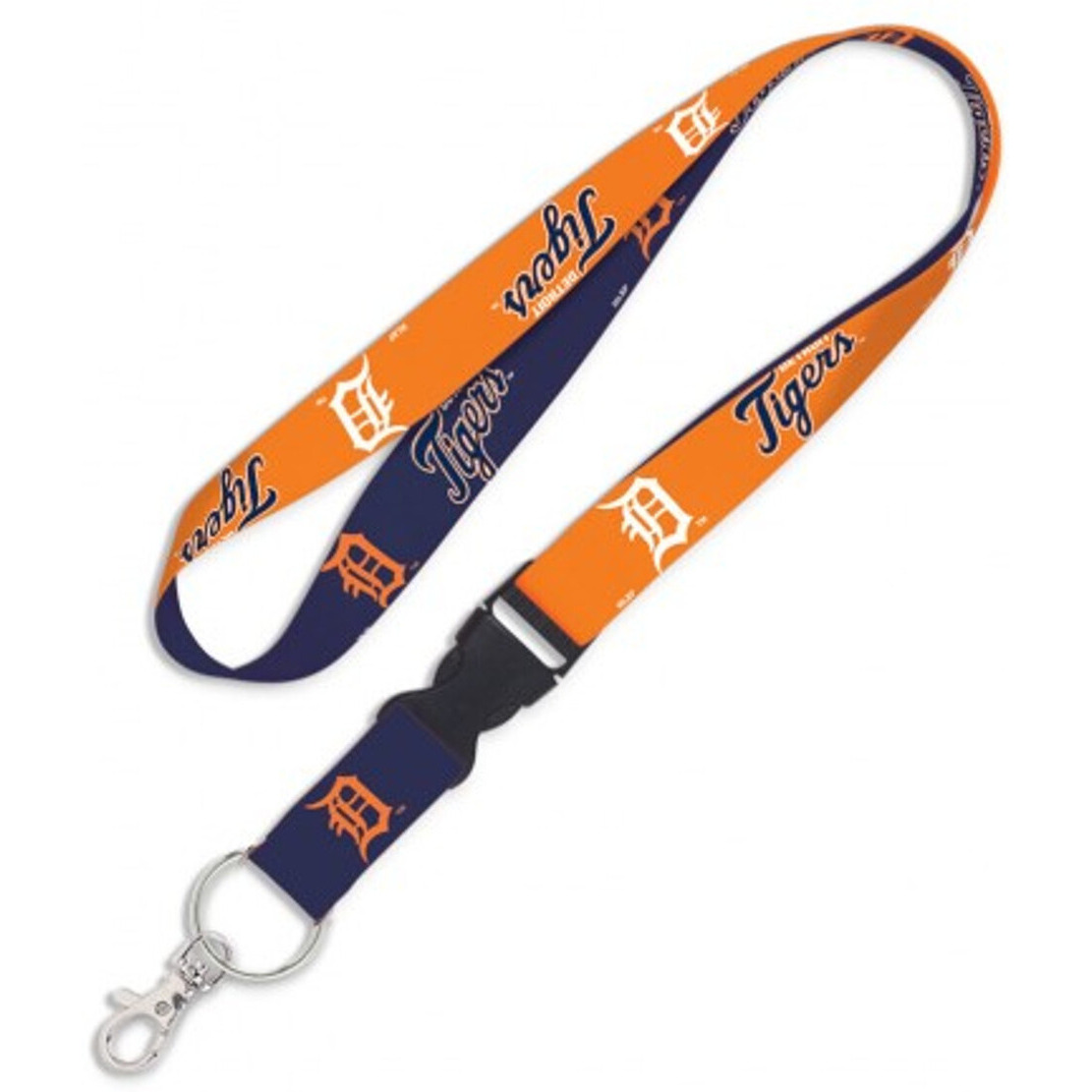Detroit Tigers Lanyard with Detachable Buckle