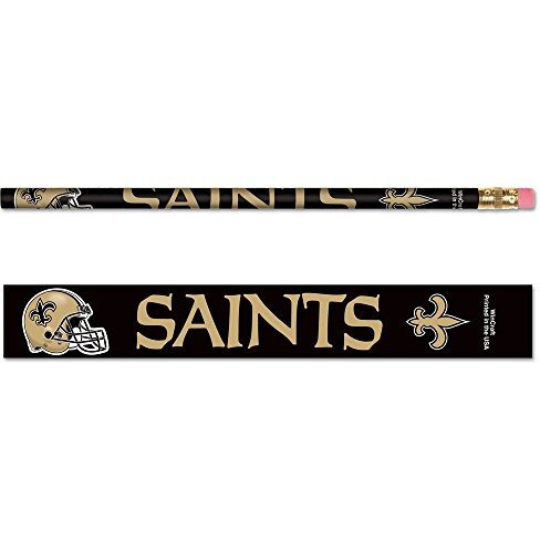 New Orleans Saints Pencil 6 Pack