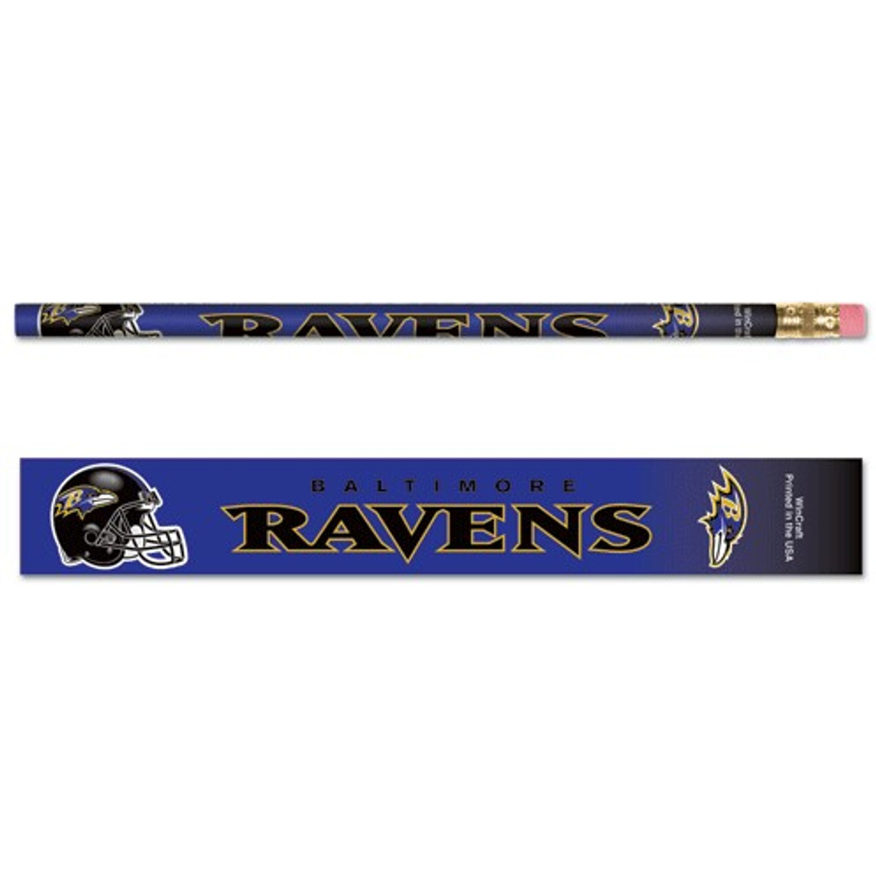 Baltimore Ravens Pencil 6 Pack