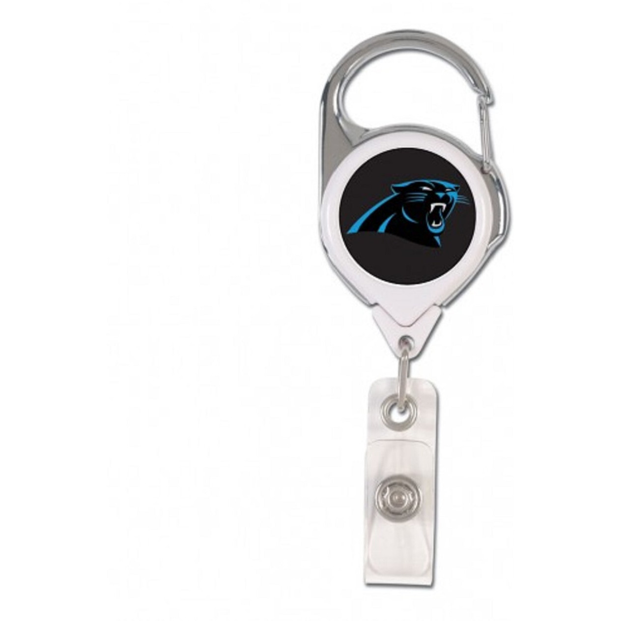 Carolina Panthers Retractable Premium Badge Holder