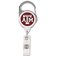 Texas A&M Aggies Retractable Premium Badge Holder - Special Order