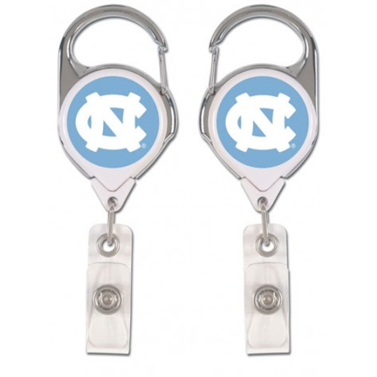 North Carolina Tar Heels Badge Holder Premium Retractable