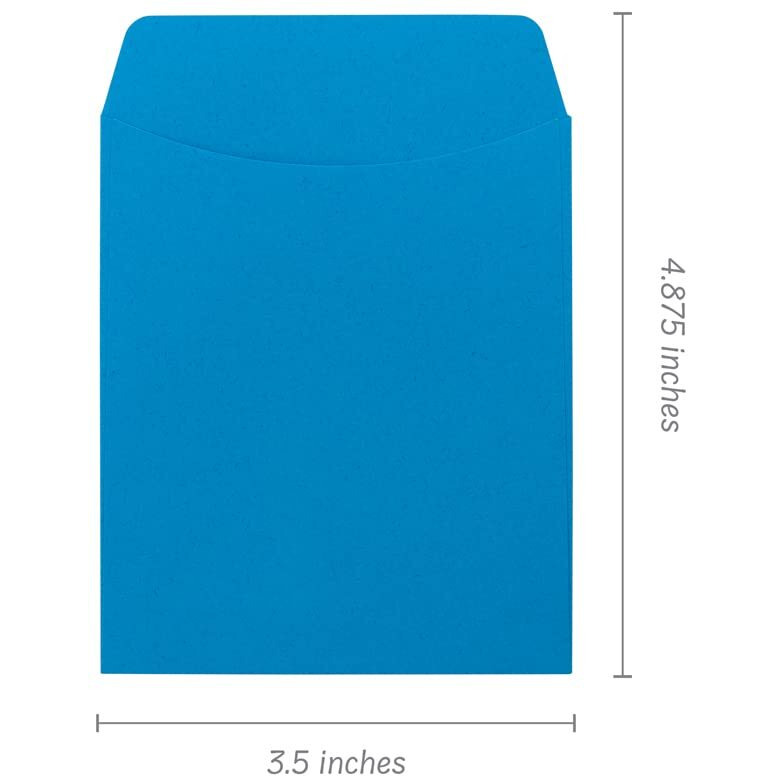 LIBRARY POCKETS 30CT ASST COLORS