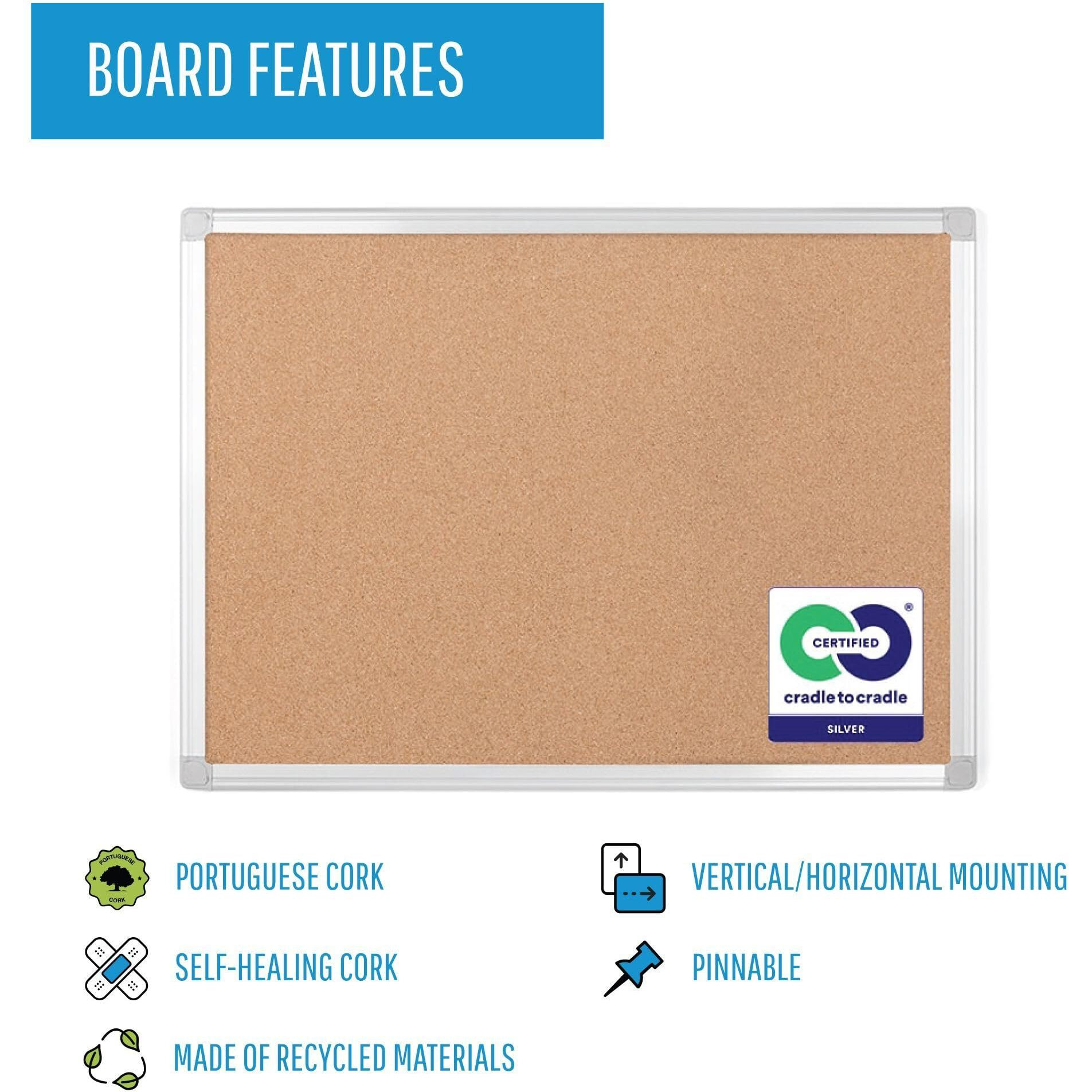 Earth Cork Bulletin Board