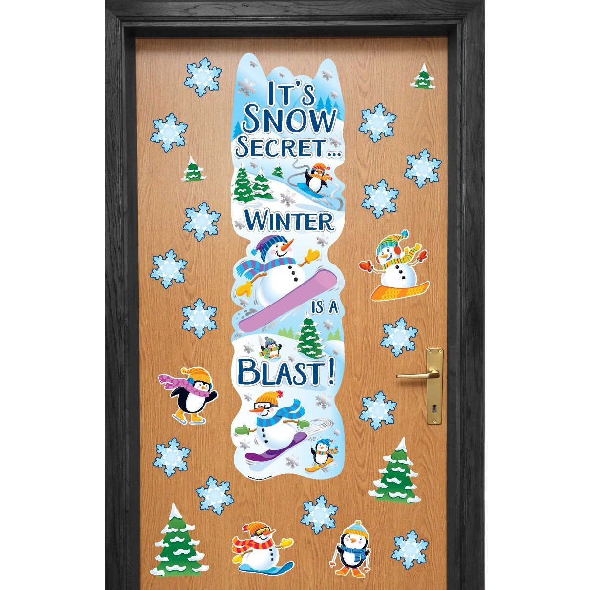 WINTER ALLINONE DOOR DECOR KITS