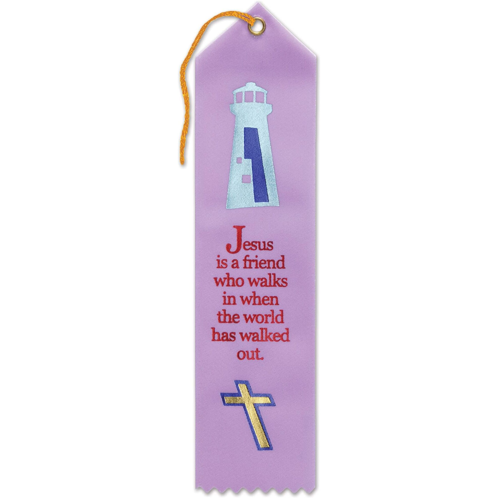 Jesus Is A Friend Ribbon